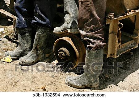 Miners of the silver mines of Potosi, Bolivia View Large Photo Image Picture - Miners of the silver mines of Potosi, Bolivia. Fotosearch