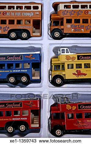 Stock Image - Miniature bus. Fotosearch