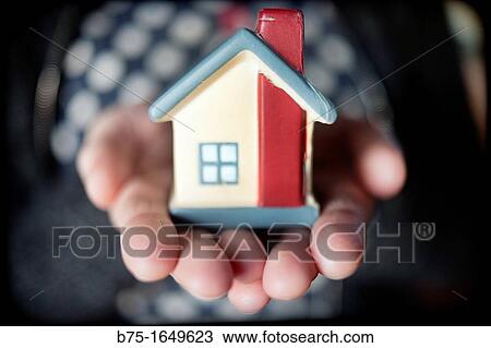 Miniature house View Large Photo Image Stock Image - Miniature house. Fotosearch
