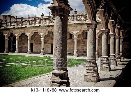 Minor Schools, Salamanca Castilla-Le? n, Spain View Large Photo Image Stock Photo - Minor Schools, Salamanca Castilla-Le? n, Spain. Fotosearch