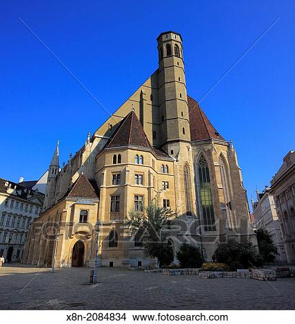Minoritenkirche (Minorities Church), (1350), Vienna, Austria. View Large Photo Image Picture - Minoritenkirche (Minorities Church), (1350), Vienna, Austria.. Fotosearch