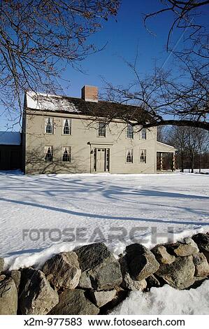 Minute Man National Historical Park Samuel Brooks house during the winter months Located in Concord, Massachusetts USA along the Battle Road Trail View Large Photo Image Stock Image - Minute Man National Historical Park Samuel Brooks house during the winter months Located in Concord, Massachusetts USA along the Battle Road Trail. Fotosearch