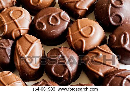 Mixed chocolates View Large Photo Image Stock Image - Mixed chocolates. Fotosearch