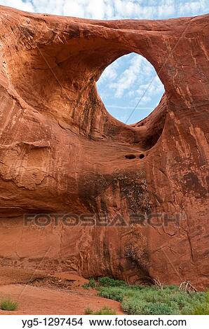 Moccasin Arch, Monument Valley, Arizona, USA View Large Photo Image Picture - Moccasin Arch, Monument Valley, Arizona, USA. Fotosearch