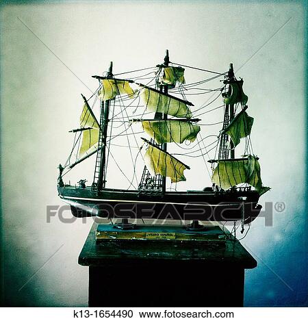 Model of a Spanish sailing ship destroyed View Large Photo Image Stock Image - Model of a Spanish sailing ship destroyed. Fotosearch