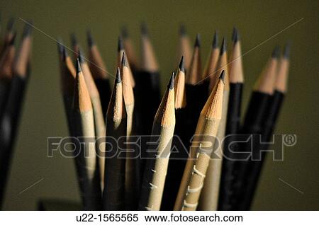 Stock Photography - Modena (Italy): pencils sold in a shop. Fotosearch