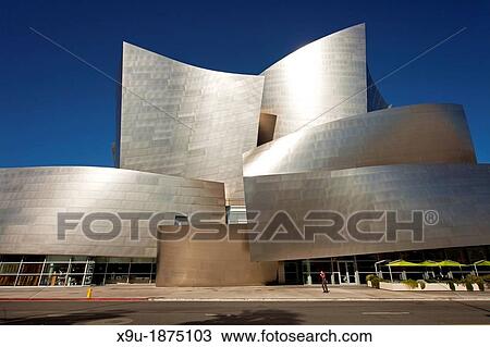 modern architecture by Frank Gehry, Walt Disney Concert Hall, Downtown Los Angeles, California, United States of America, USA View Large Photo Image Stock Image - modern architecture by Frank Gehry, Walt Disney Concert Hall, Downtown Los Angeles, California, United States of America, USA. Fotosearch