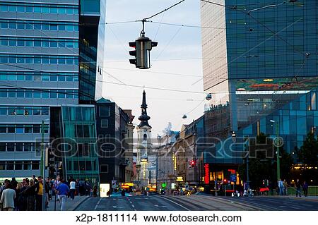 Picture - Modern architecture in Vienna, Austria. Fotosearch
