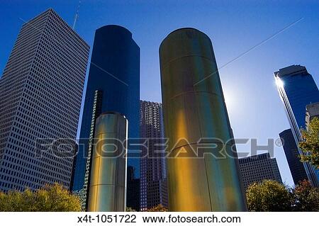 Modern buildings in the Skyline district of downtown Houston, Texas View Large Photo Image Stock Image - Modern buildings in the Skyline district of downtown Houston, Texas. Fotosearch