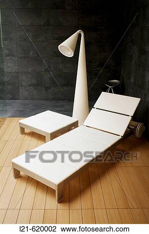 Stock Image - Modern interior. Relax.. Fotosearch
