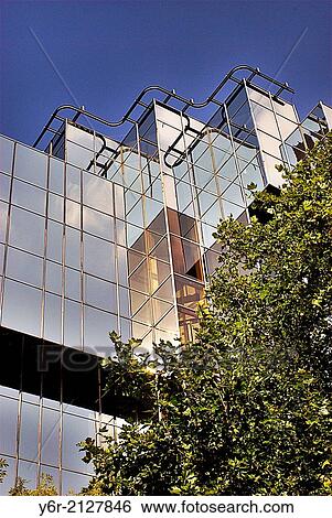 Modern office building on the Marylebone Road in central London, England, on a sunny day. View Large Photo Image Stock Photograph - Modern office building on the Marylebone Road in central London, England, on a sunny day.. Fotosearch