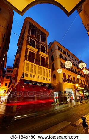 Modernist building in the street Colon Palma Mallorca Balearic Islands Spain View Large Photo Image Stock Image - Modernist building in the street Colon Palma Mallorca Balearic Islands Spain. Fotosearch