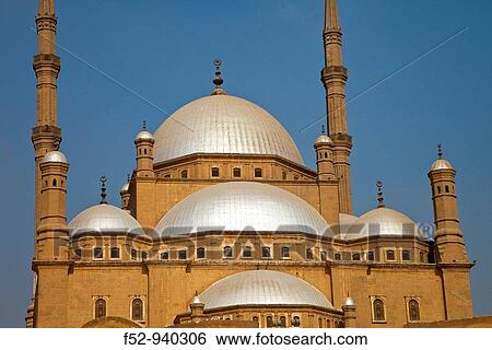 Mohamed Ali Mosque. Cairo. Egypt. View Large Photo Image Stock Photograph - Mohamed Ali Mosque. Cairo. Egypt.. Fotosearch