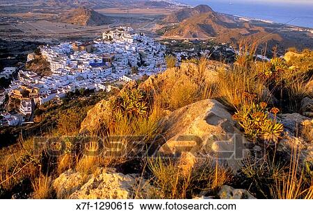 Stock Photography - Mojacar, Almeria province, Andalucia, Spain.. Fotosearch