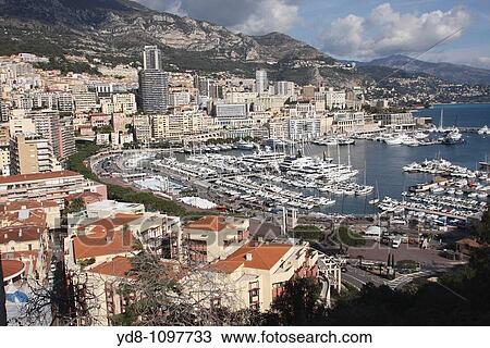 Monaco View Large Photo Image Stock Image - Monaco. Fotosearch
