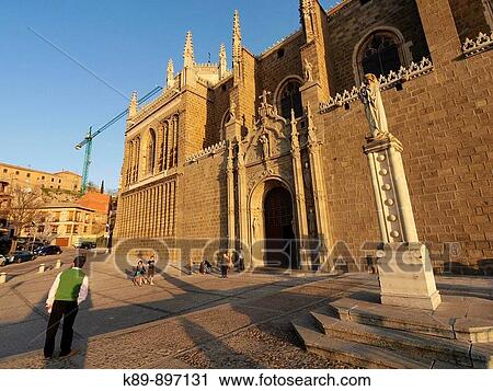 Monasterio de San Juan de los Reyes. Toledo, Castilla_La Mancha, Espaa View Large Photo Image Stock Image - Monasterio de San Juan de los Reyes. Toledo, Castilla_La Mancha, Espaa. Fotosearch