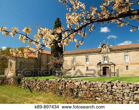 Picture - Monasterio de San Salvador de Ferreira, SX. Panx? n. Lugo. Galicia. Espaa.. Fotosearch