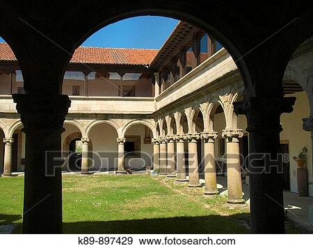 Monasterio de San Salvador de Ferreira, SX. Panx? n. Lugo. Galicia. Espaa. View Large Photo Image Stock Photo - Monasterio de San Salvador de Ferreira, SX. Panx? n. Lugo. Galicia. Espaa.. Fotosearch