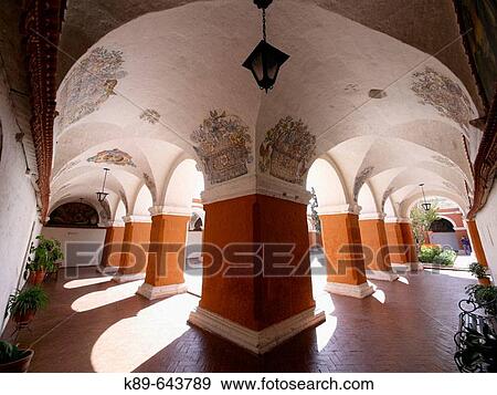 Stock Photo - Monasterio de Santa Catalina de Siena, en Arequipa, Per.. Fotosearch