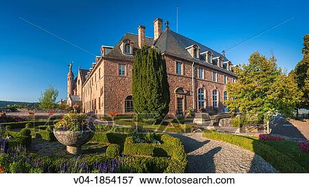 Monastery at Mont Saint-Odile, Alsace, France, Europe View Large Photo Image Stock Photo - Monastery at Mont Saint-Odile, Alsace, France, Europe. Fotosearch