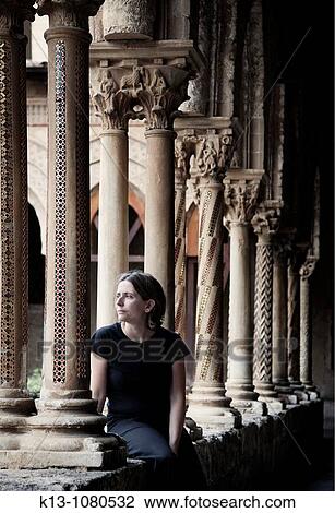Monastery of Monreale Palermo Sicily Italy View Large Photo Image Stock Image - Monastery of Monreale Palermo Sicily Italy. Fotosearch