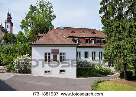Monastery of Oberzell, Zell/Main, old mill View Large Photo Image Stock Photo - Monastery of Oberzell, Zell/Main, old mill. Fotosearch