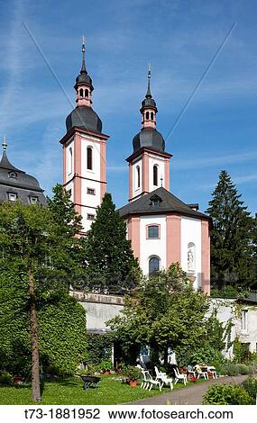 Monastery of Oberzell, Zell/Main, view from East View Large Photo Image Stock Image - Monastery of Oberzell, Zell/Main, view from East. Fotosearch