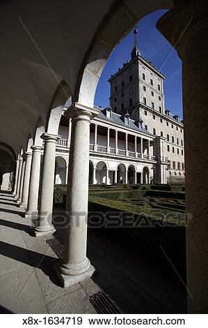 Stock Photo - Monastery of San Lorenzo de El Escorial, Spain. Fotosearch