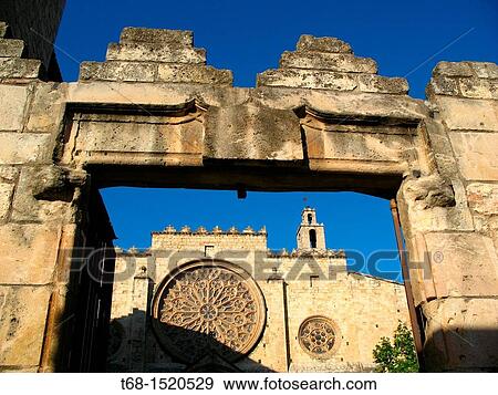 Monastery of Sant Cugat Benedictine abbey, Sant Cugat del Valles, Barcelona province, Catalonia, Spain View Large Photo Image Stock Photo - Monastery of Sant Cugat Benedictine abbey, Sant Cugat del Valles, Barcelona province, Catalonia, Spain. Fotosearch