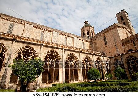 Monastery of Santes Creus - Reial Monasteri de Santes Creus -, Ruta del Cister, Santes Creus, Alt Camp, Tarragona, Spain View Large Photo Image Stock Photo - Monastery of Santes Creus - Reial Monasteri de Santes Creus -, Ruta del Cister, Santes Creus, Alt Camp, Tarragona, Spain. Fotosearch