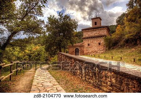 monastery of suso. la rioja. spain. View Large Photo Image Stock Image - monastery of suso. la rioja. spain.. Fotosearch