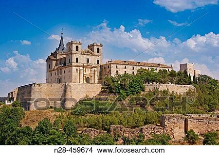 Picture - Monastery of Ucl? s. Cuenca province, Castilla-La Mancha, Spain. Fotosearch