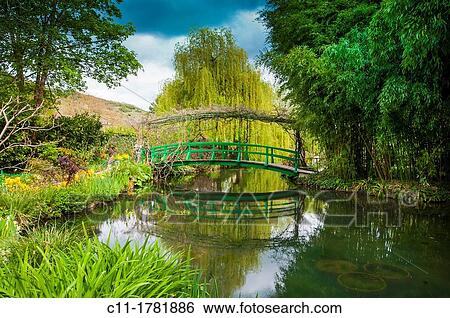 Monet's garden, Giverny, Normandy, France, Eure, Europe View Large Photo Image Stock Photograph - Monet's garden, Giverny, Normandy, France, Eure, Europe. Fotosearch
