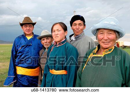 Mongolia, Hentii district, homeland of Genghis Khan, nomadic family installed around Binder View Large Photo Image Stock Image - Mongolia, Hentii district, homeland of Genghis Khan, nomadic family installed around Binder. Fotosearch