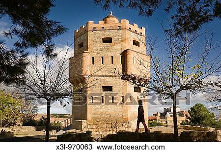 Monreal tower Tudela Navarra Spain View Large Photo Image Stock Image - Monreal tower Tudela Navarra Spain. Fotosearch
