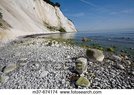 Mons Klint. South Zealand. Denmark. View Large Photo Image Picture - Mons Klint. South Zealand. Denmark.. Fotosearch