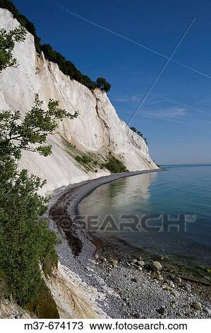 Stock Image - Mons Klint. South Zealand. Denmark.. Fotosearch