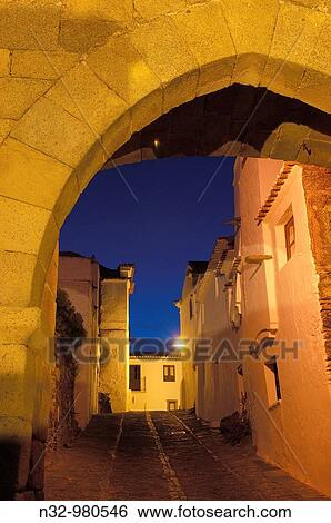 Monsaraz. Fortified Village. Alto Alentejo. Evora. Portugal. View Large Photo Image Stock Photograph - Monsaraz. Fortified Village. Alto Alentejo. Evora. Portugal.. Fotosearch
