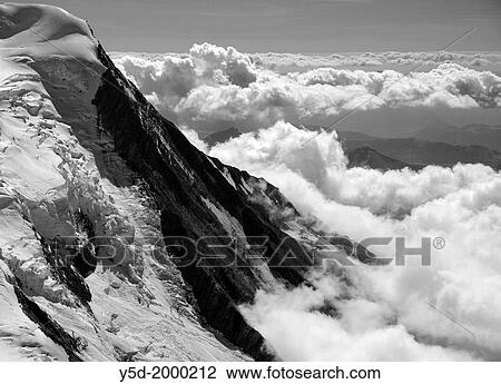 Mont Blanc massif seen from Aiguille du Midi, French Alps, France, Europe View Large Photo Image Stock Image - Mont Blanc massif seen from Aiguille du Midi, French Alps, France, Europe. Fotosearch