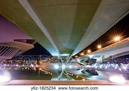 Monteolivete Bridge seen from below, Valencia, Spain, Europe View Large Photo Image Picture - Monteolivete Bridge seen from below, Valencia, Spain, Europe. Fotosearch