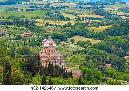 Montepulciano, Madonna di San Biagio church, Siena Province, Tuscany, Italy View Large Photo Image Stock Photo - Montepulciano, Madonna di San Biagio church, Siena Province, Tuscany, Italy. Fotosearch
