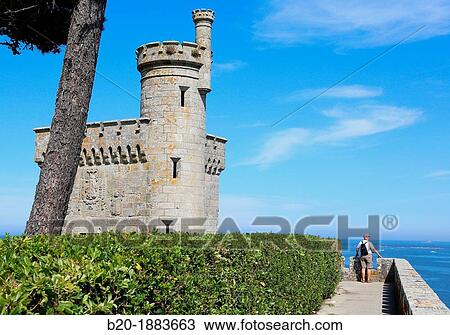 Stock Image - Monterreal castle, Baiona, Pontevedra, Galicia, Spain. Fotosearch