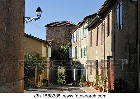 Stock Photography - Montesquiou, Gers department, Midi-Pyrenees, southwest of France, Europe. Fotosearch