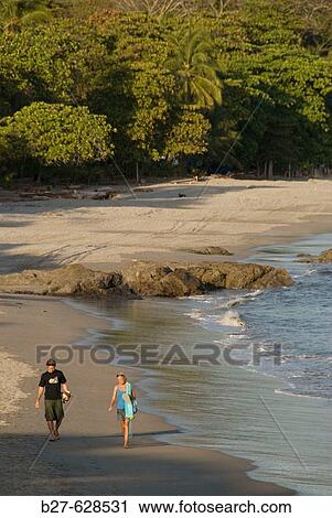 Montezuma beach. Peninsula Nicoya. Pacific coast. Costa Rica. Central America. View Large Photo Image Stock Image - Montezuma beach. Peninsula Nicoya. Pacific coast. Costa Rica. Central America.. Fotosearch