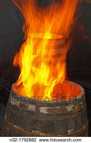 Montilla, Toasting barrels at the Cooperage, Cooperage Manuel Cabello, Montilla- Moriles area, Cordoba province, Andalusia, Spain View Large Photo Image Stock Image - Montilla, Toasting barrels at the Cooperage, Cooperage Manuel Cabello, Montilla- Moriles area, Cordoba province, Andalusia, Spain. Fotosearch