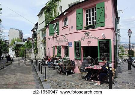Montmartre. Paris, France. View Large Photo Image Stock Photo - Montmartre. Paris, France.. Fotosearch