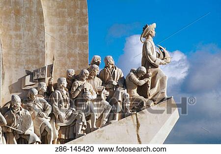 Monument to the Discoveries. Lisbon. Portugal View Large Photo Image Stock Image - Monument to the Discoveries. Lisbon. Portugal. Fotosearch