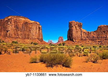 Stock Image - Monument Valley Arizona, Usa. Fotosearch