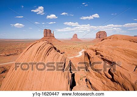 Monument Valley, Arizona, USA View Large Photo Image Stock Photo - Monument Valley, Arizona, USA. Fotosearch