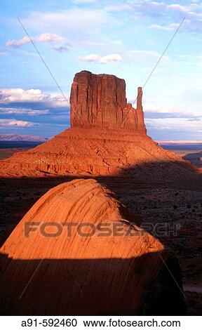 Monument Valley at dusk. Utah. USA. View Large Photo Image Stock Image - Monument Valley at dusk. Utah. USA.. Fotosearch